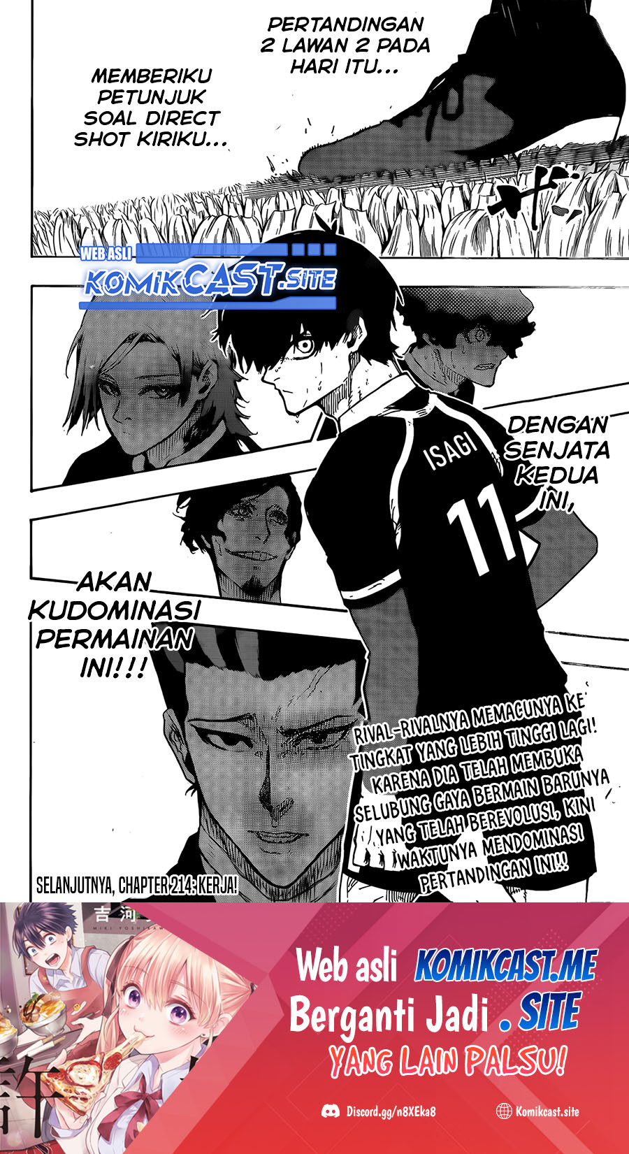 Blue Lock Chapter 213 Gambar 19