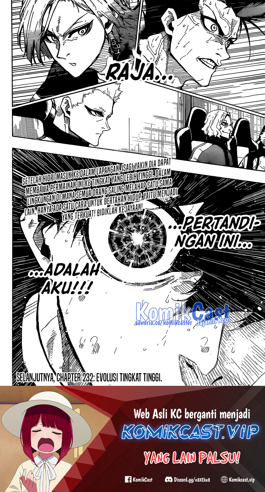Blue Lock Chapter 231 Gambar 20