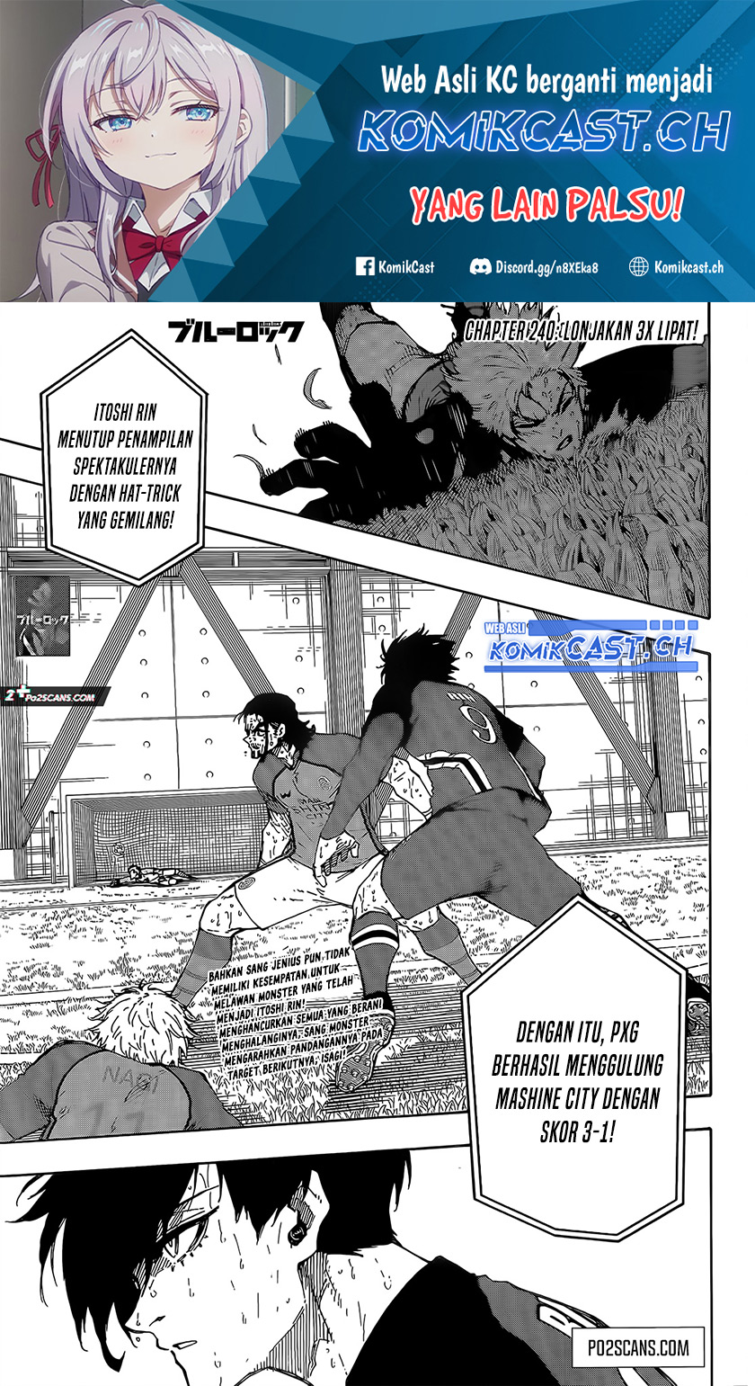 Blue Lock Chapter 240 Gambar 2