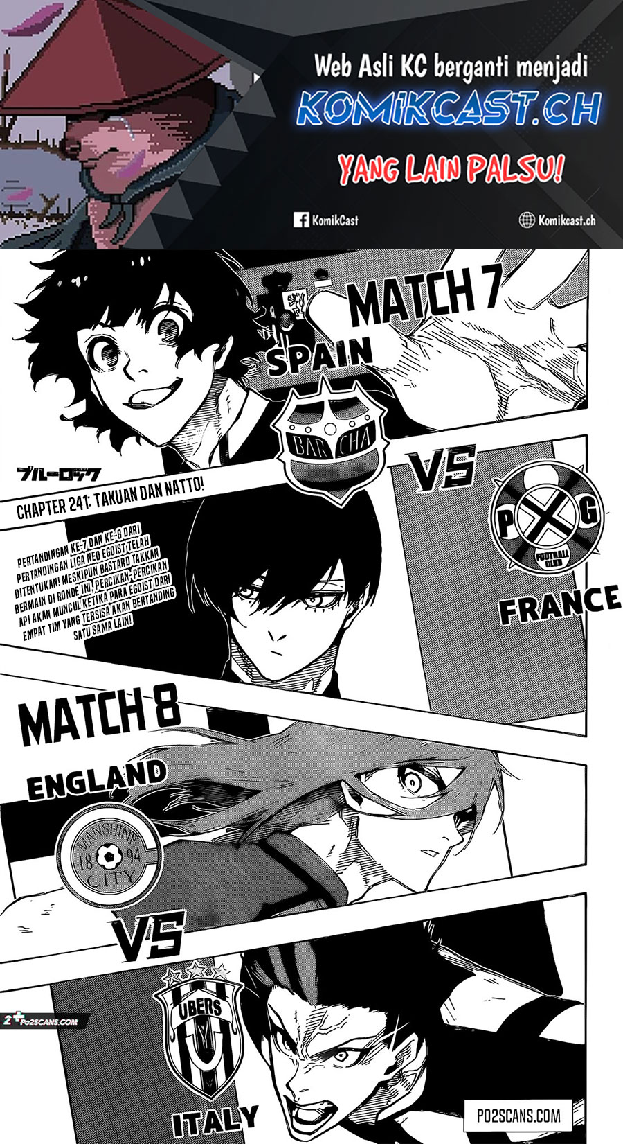 Blue Lock Chapter 241 Gambar 2