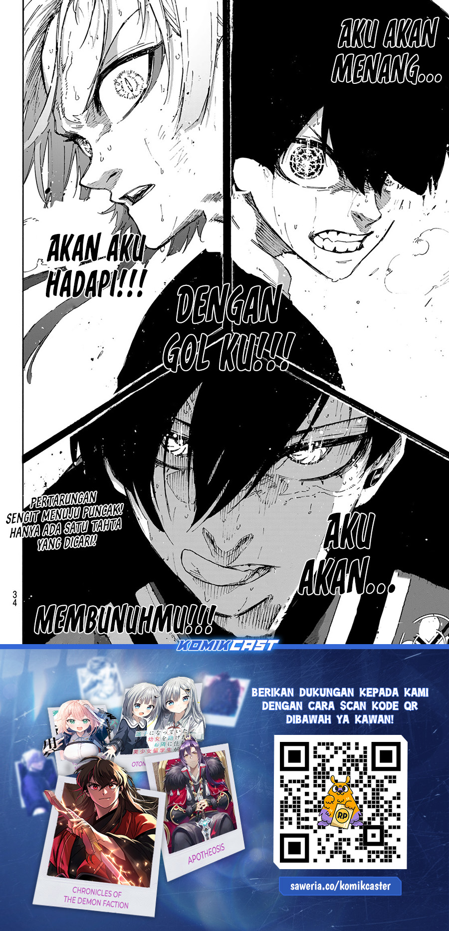 Blue Lock Chapter 272 Gambar 21
