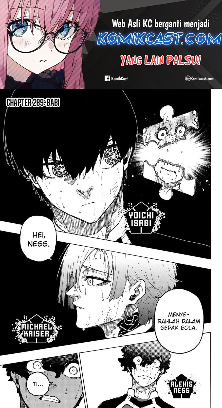 Blue Lock Chapter 289 Gambar 2