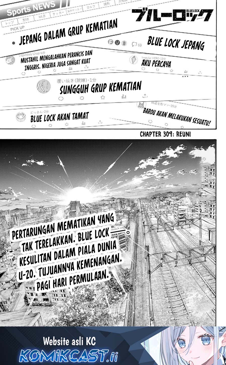 Blue Lock Chapter 309 Gambar 2