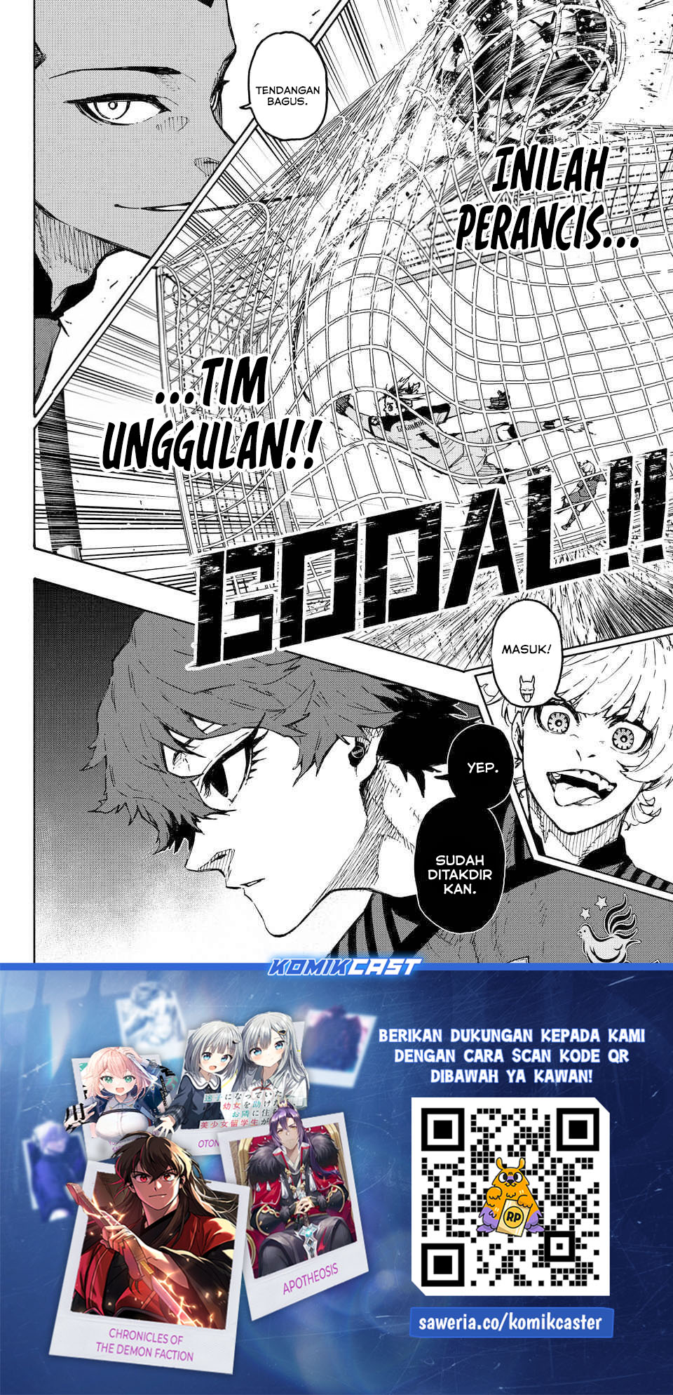 Blue Lock Chapter 330 Gambar 16