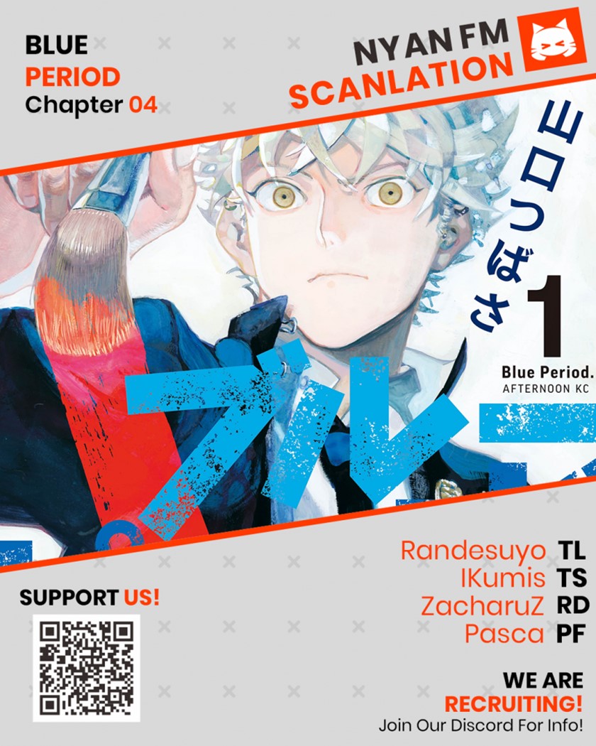 Blue Period Chapter 04 Gambar 1