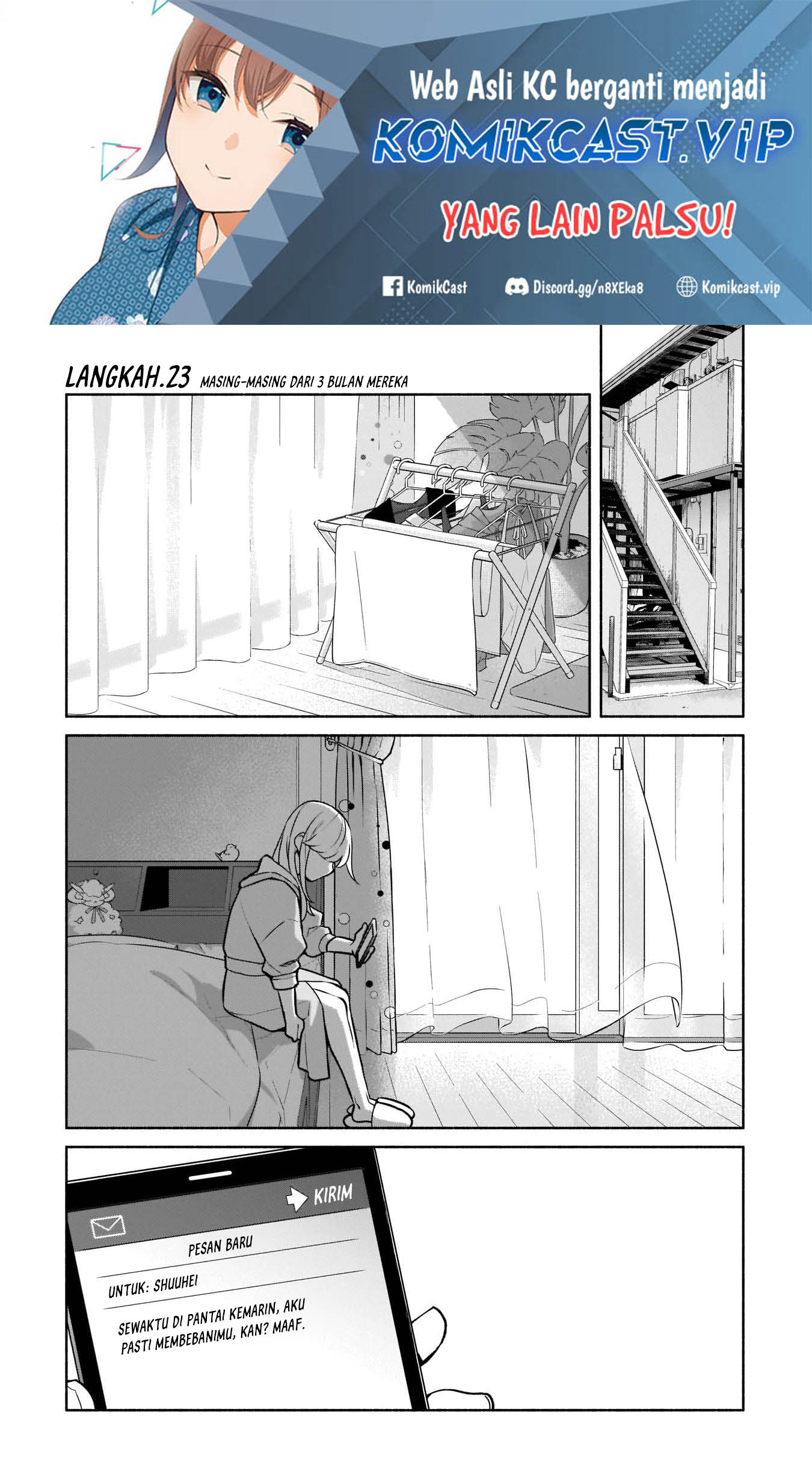 Bocchi no Boku ni Kyousei Kanojo ga Yattekita Chapter 23 Gambar 2