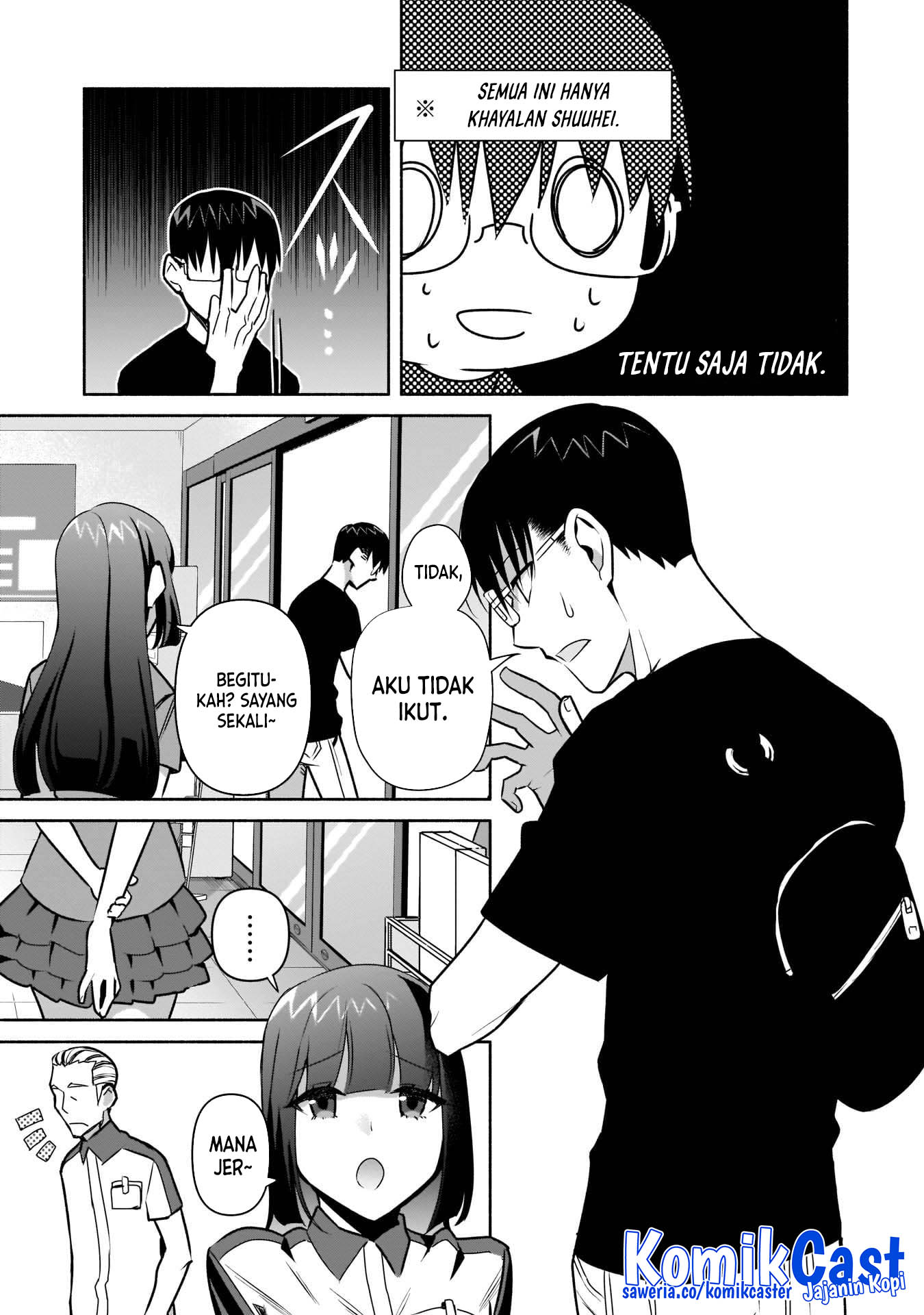 Bocchi no Boku ni Kyousei Kanojo ga Yattekita Chapter 23 Gambar 17