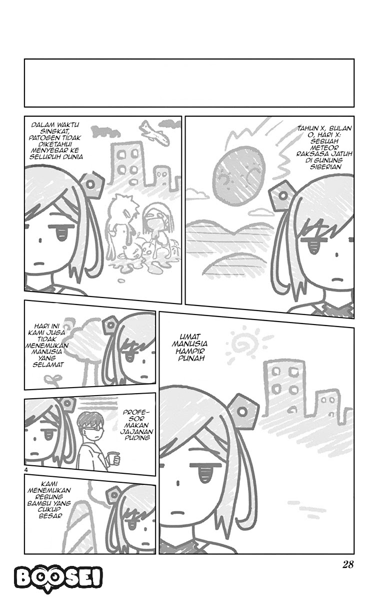 Bocchi Hakase to Robot Shoujo no Zetsubou Teki Utopia Chapter 02 Gambar 6