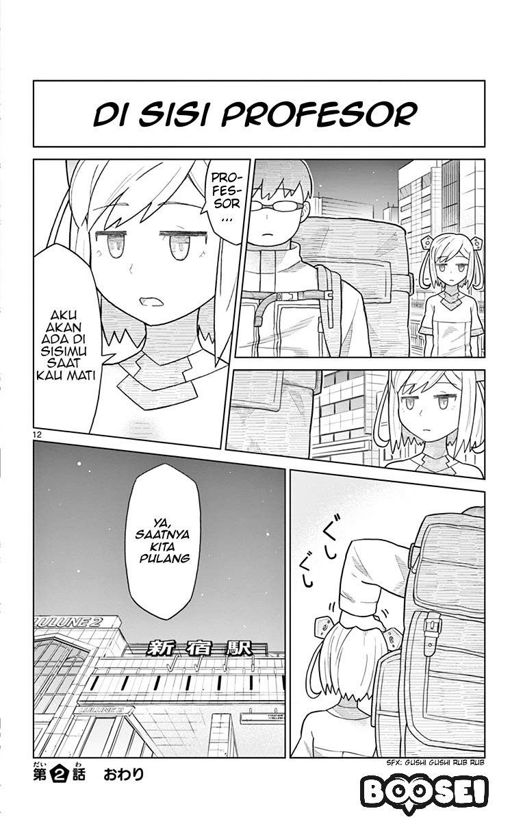 Bocchi Hakase to Robot Shoujo no Zetsubou Teki Utopia Chapter 02 Gambar 14
