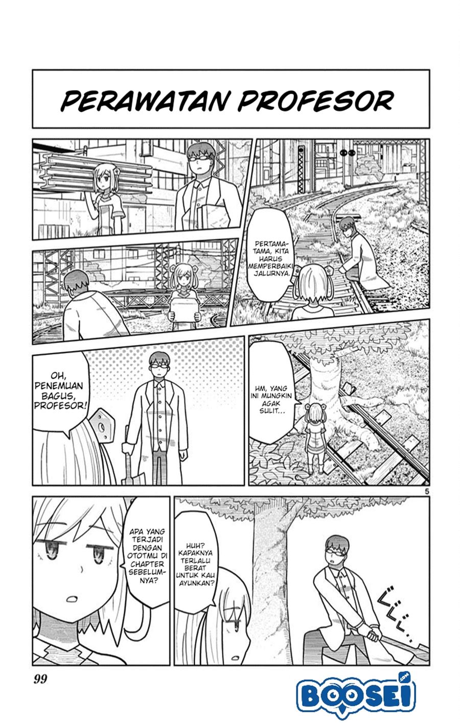 Bocchi Hakase to Robot Shoujo no Zetsubou Teki Utopia Chapter 10 Gambar 6
