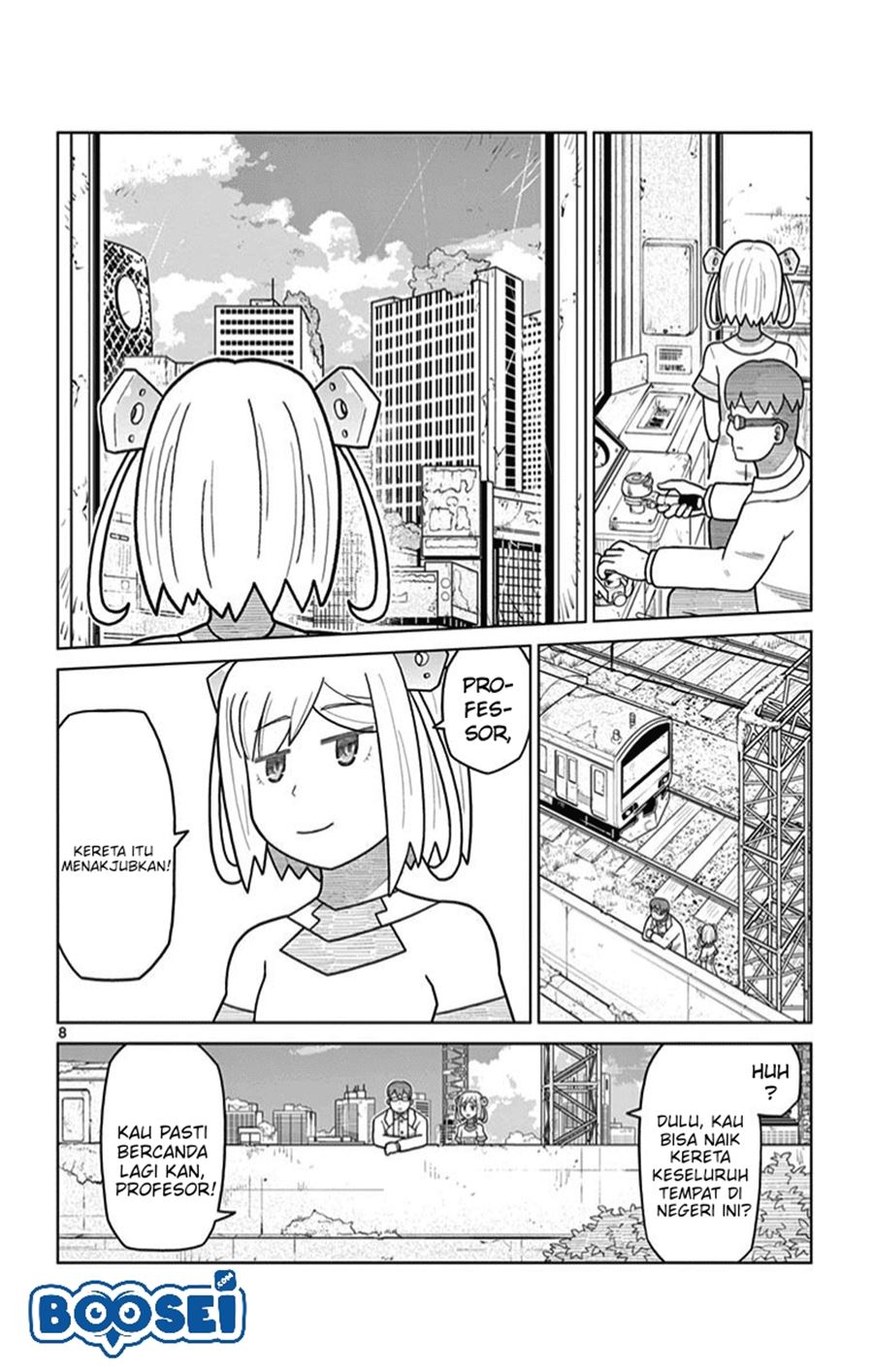 Bocchi Hakase to Robot Shoujo no Zetsubou Teki Utopia Chapter 10 Gambar 9
