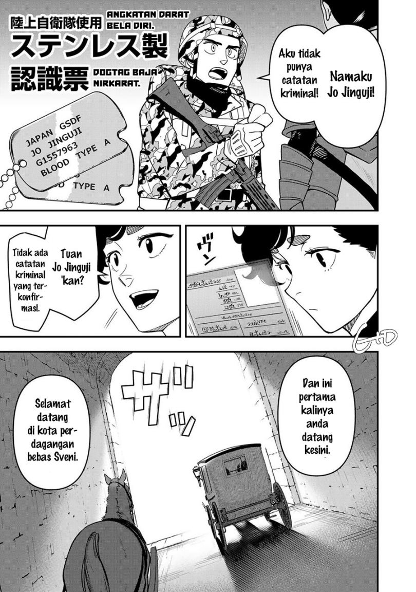 Bocchi Jieikan no Isekai Funsenki Chapter 03 Gambar 6