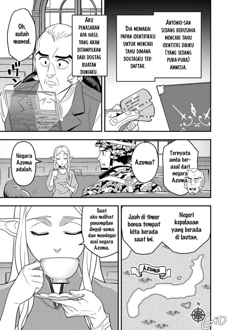 Bocchi Jieikan no Isekai Funsenki Chapter 03 Gambar 20