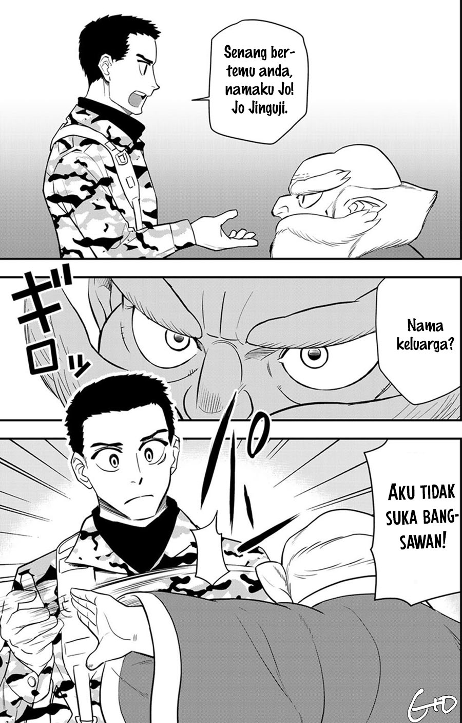 Bocchi Jieikan no Isekai Funsenki Chapter 04 Gambar 1