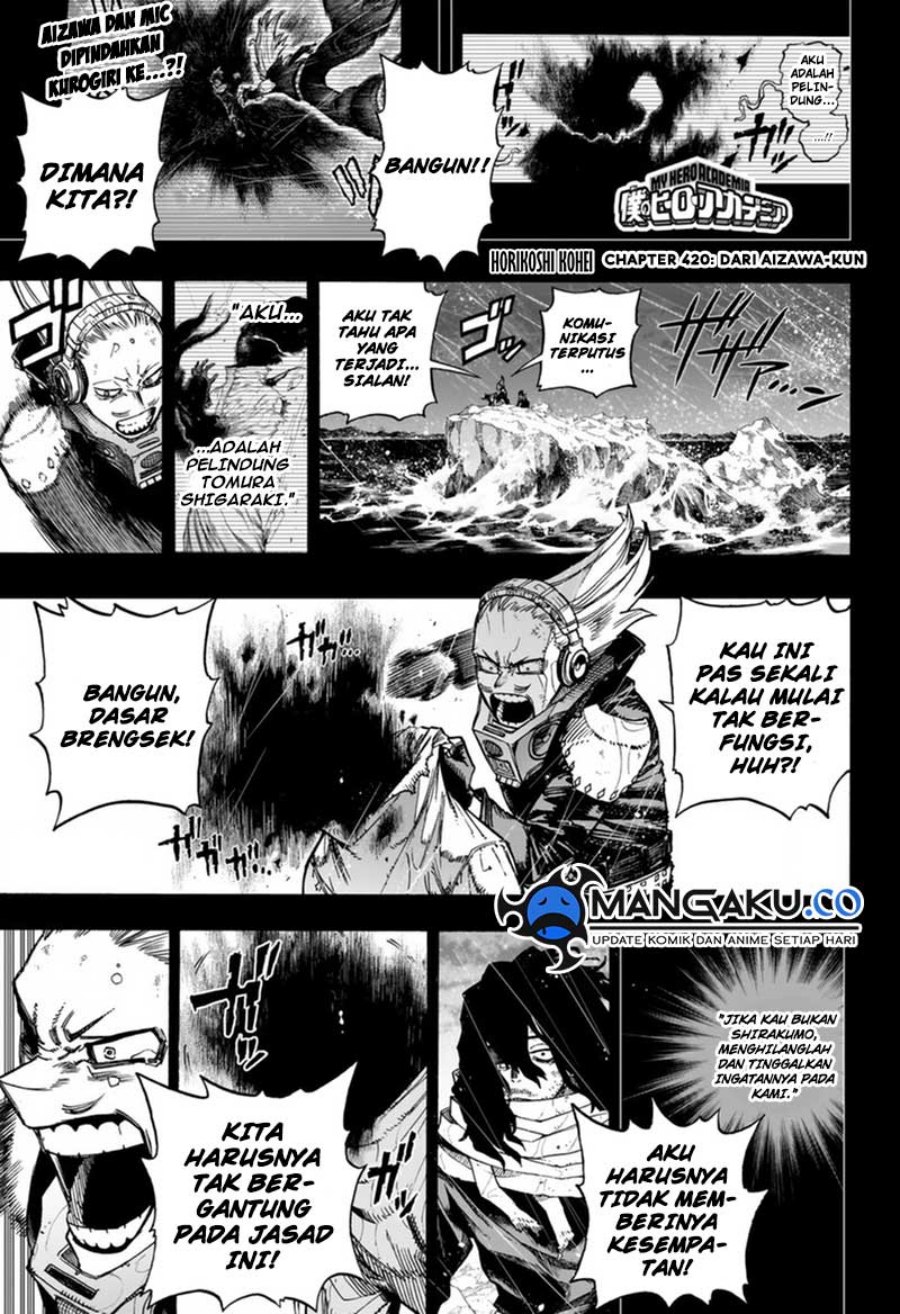 Boku no Hero Academia Chapter 420 Gambar 2