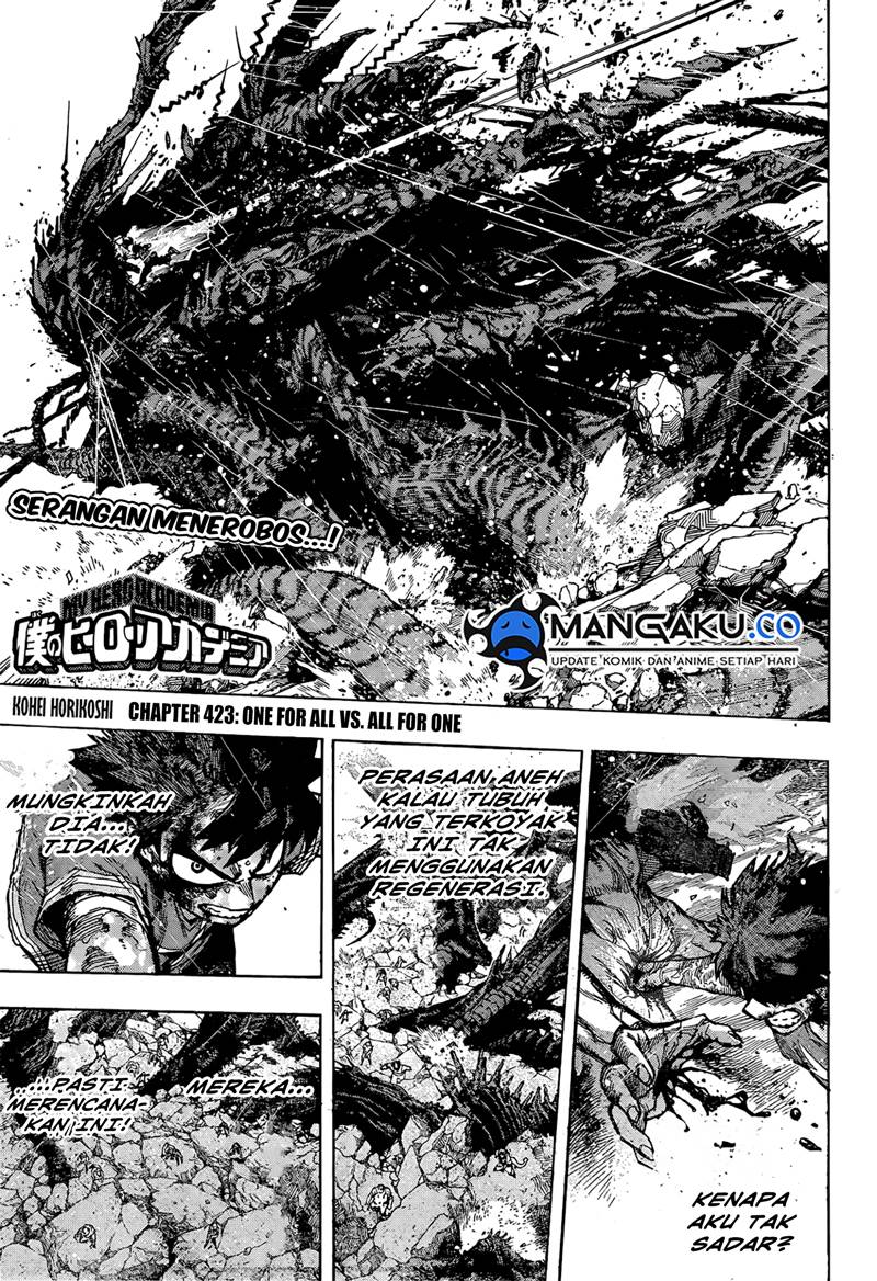 Boku no Hero Academia Chapter 423 Gambar 2