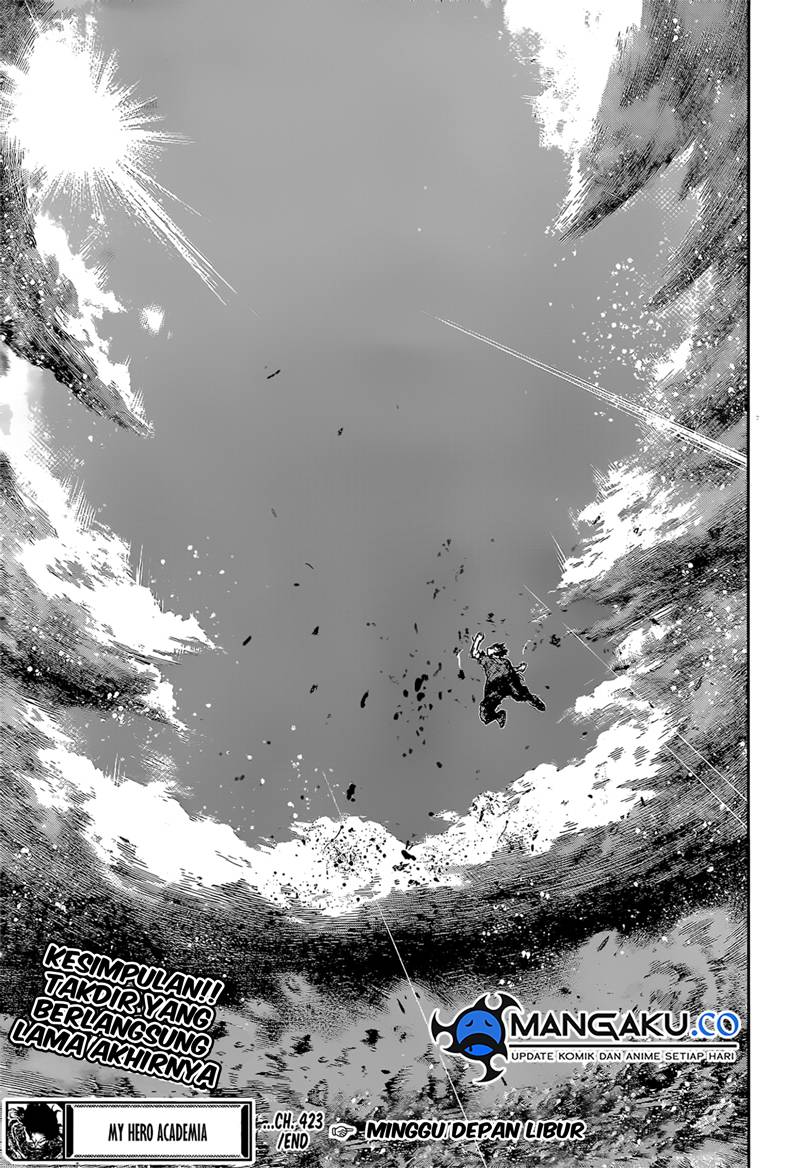 Boku no Hero Academia Chapter 423 Gambar 16