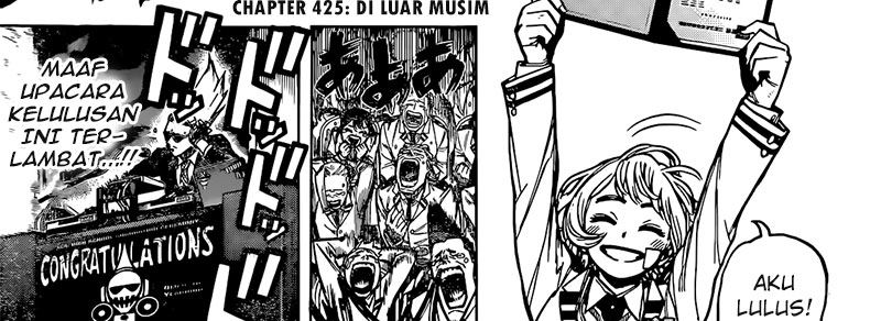 Boku no Hero Academia Chapter 425 Gambar 7