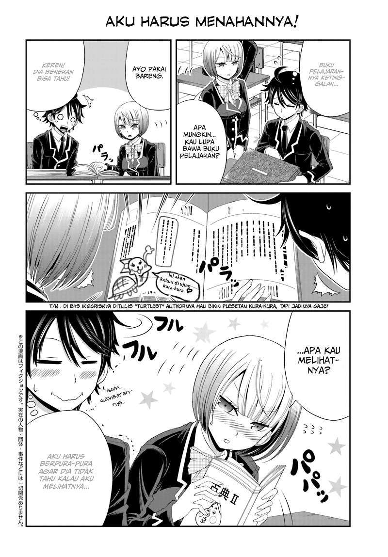 Boku no Kanojo ga Majime Sugiru Shojo Bitch na Ken Chapter 14 Gambar 3