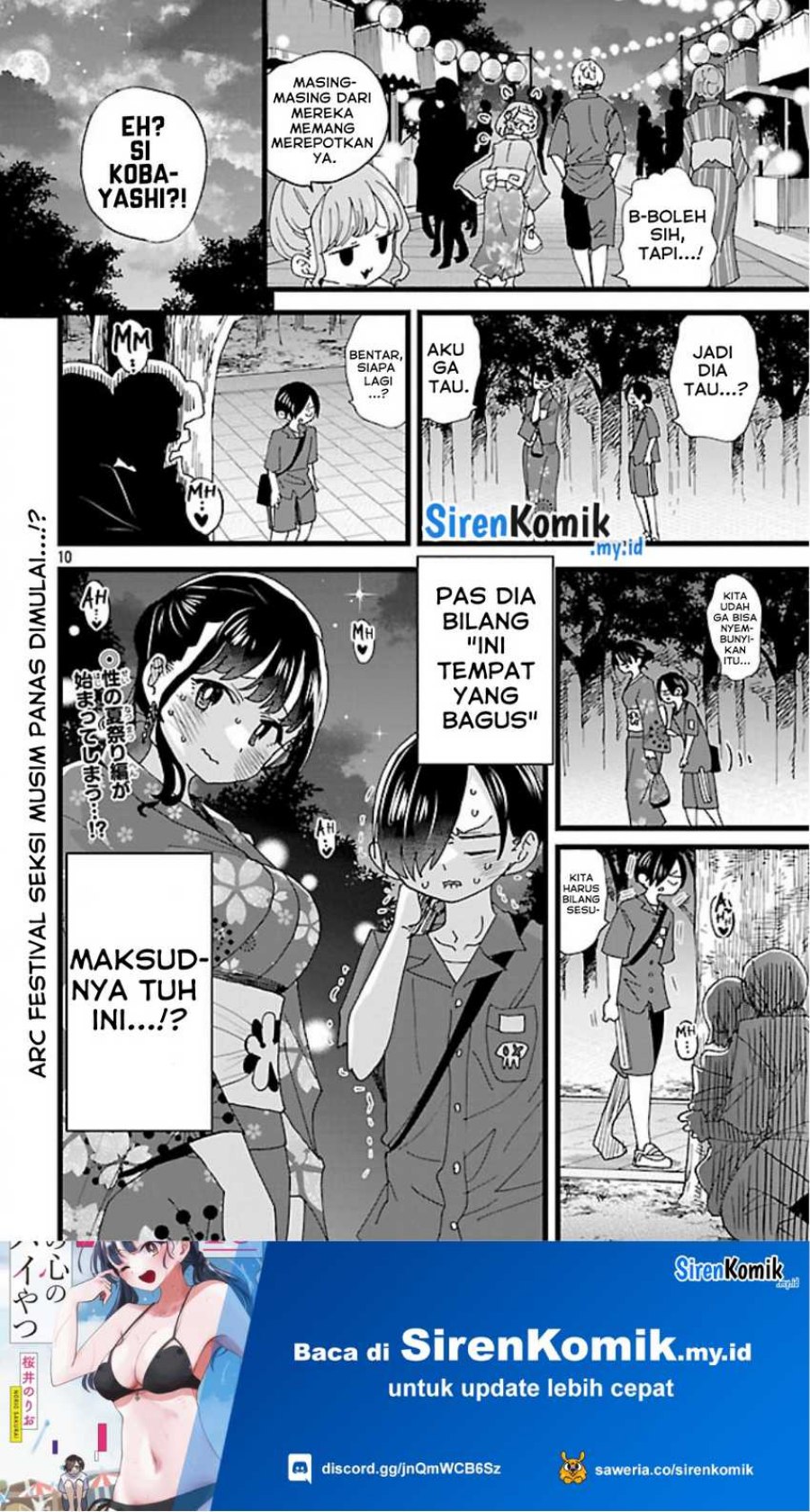 Boku no Kokoro no Yabai Yatsu Chapter 147 Gambar 12