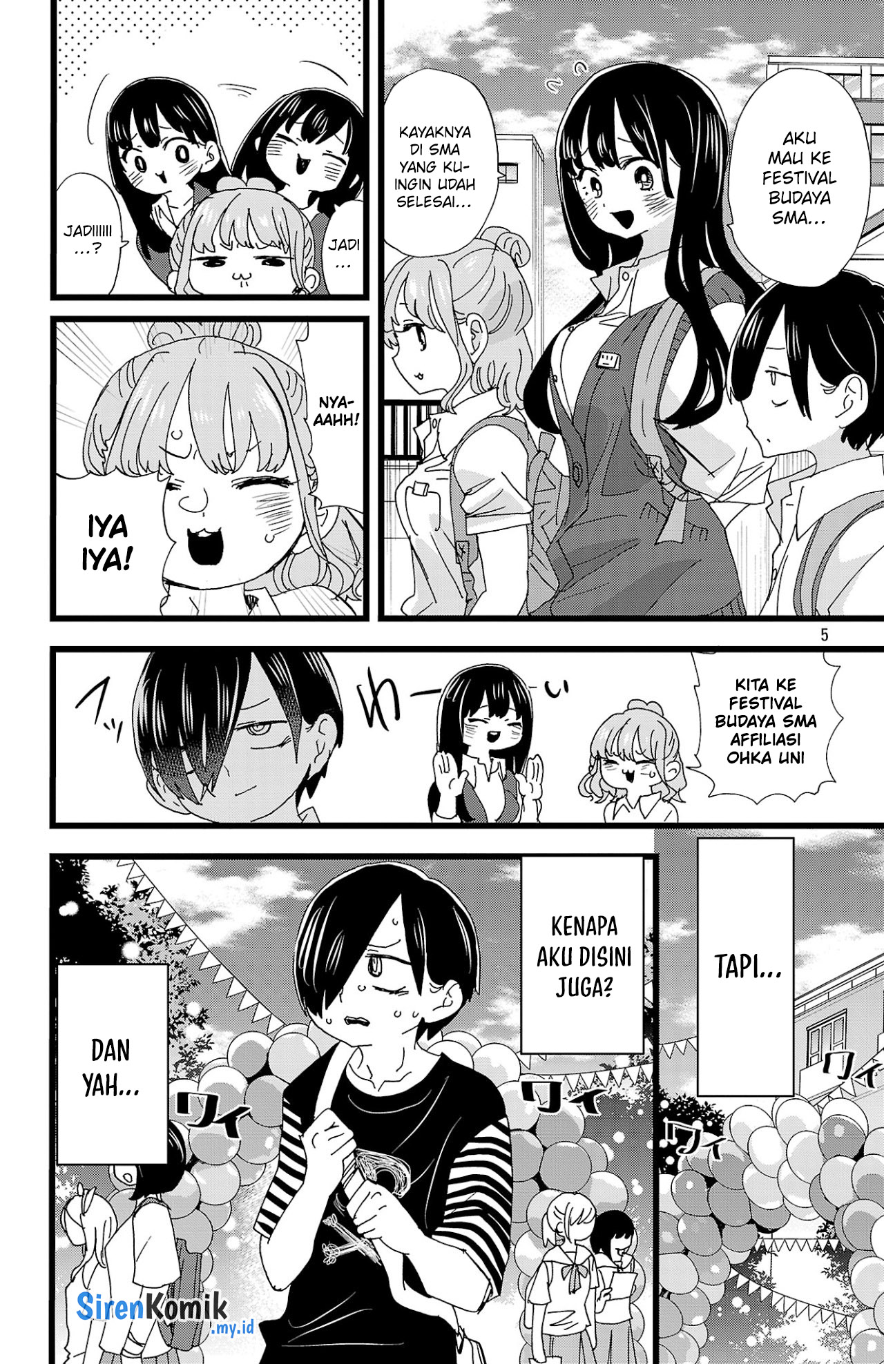 Boku no Kokoro no Yabai Yatsu Chapter 150 Gambar 6