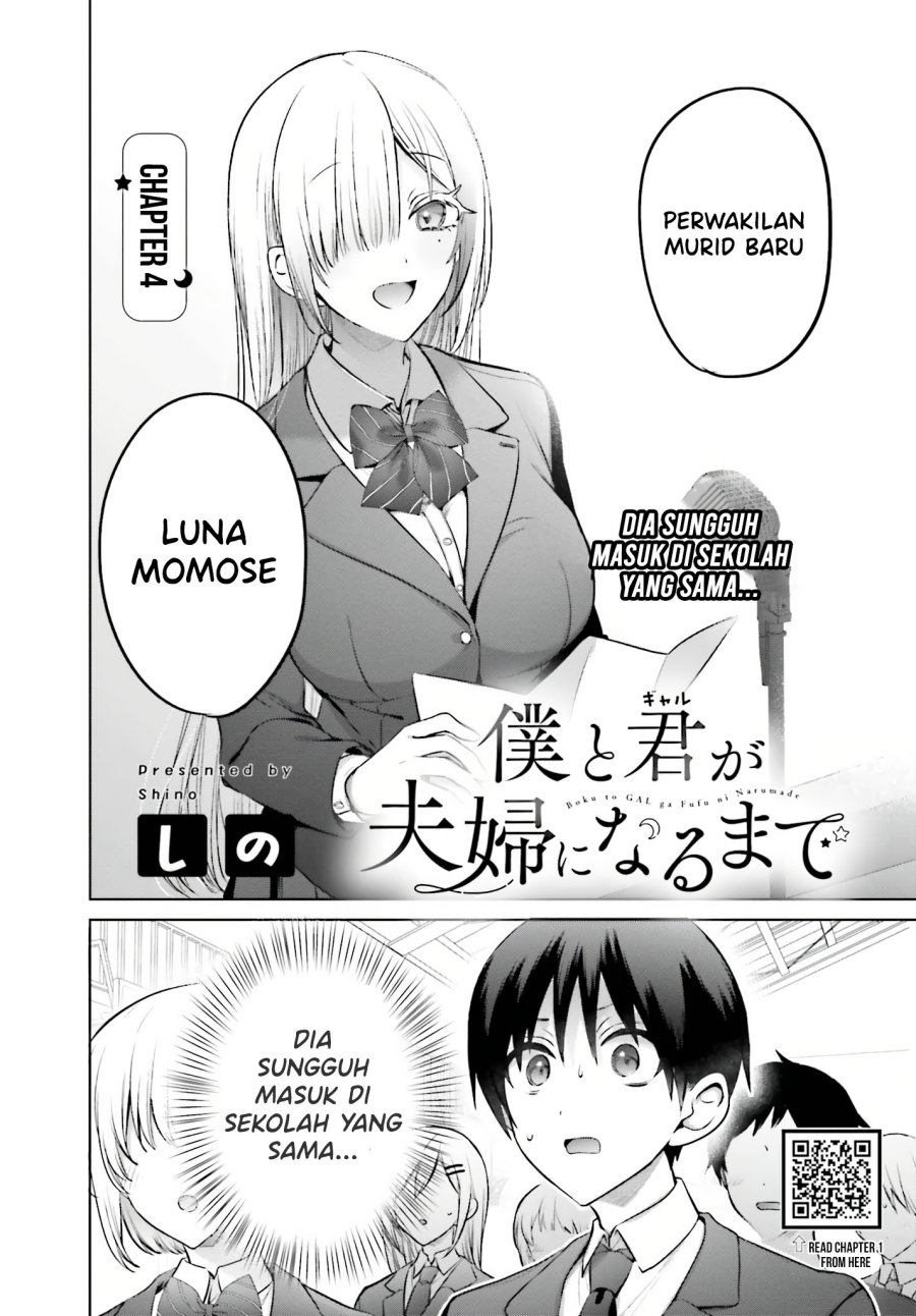 Boku to kimi (Gyaru) ga Fufuu ni Narumade Chapter 04 Gambar 2