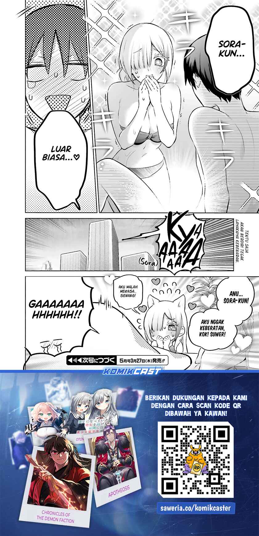 Boku to kimi (Gyaru) ga Fufuu ni Narumade Chapter 21 Gambar 21