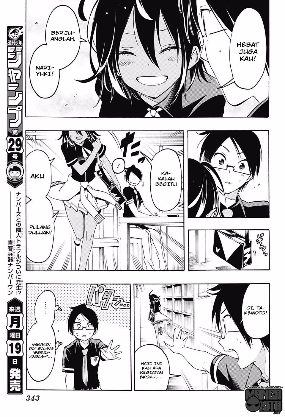 Bokutachi wa Benkyou ga Dekinai Chapter 18 Gambar 10