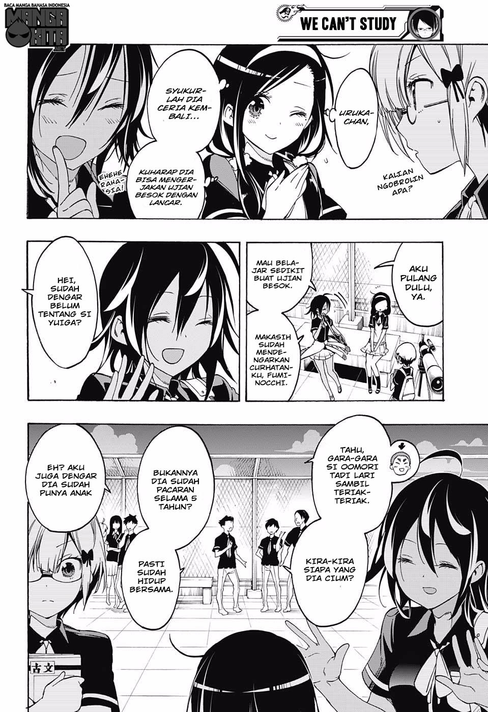 Bokutachi wa Benkyou ga Dekinai Chapter 18 Gambar 15