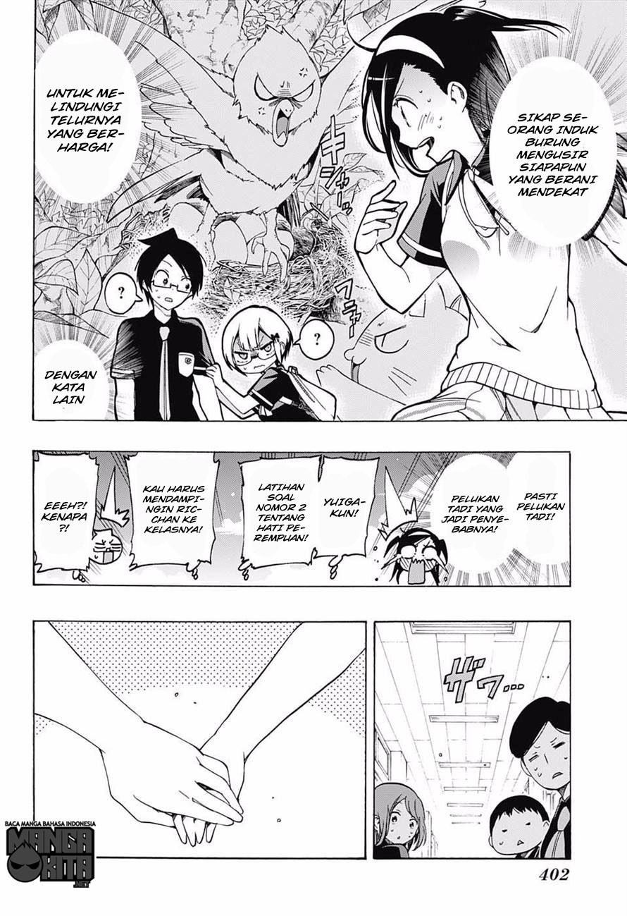 Bokutachi wa Benkyou ga Dekinai Chapter 20 Gambar 9