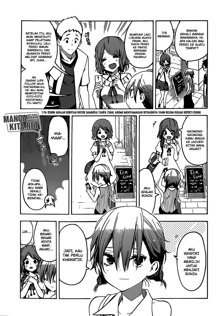 Bokutachi wa Benkyou ga Dekinai Chapter 40 Gambar 6
