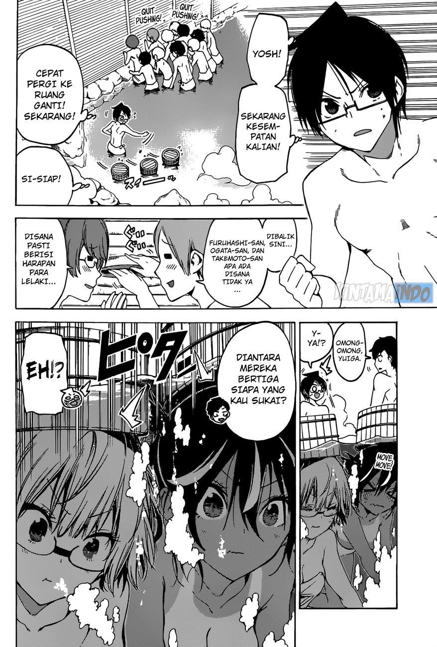 Bokutachi wa Benkyou ga Dekinai Chapter 50 Gambar 16
