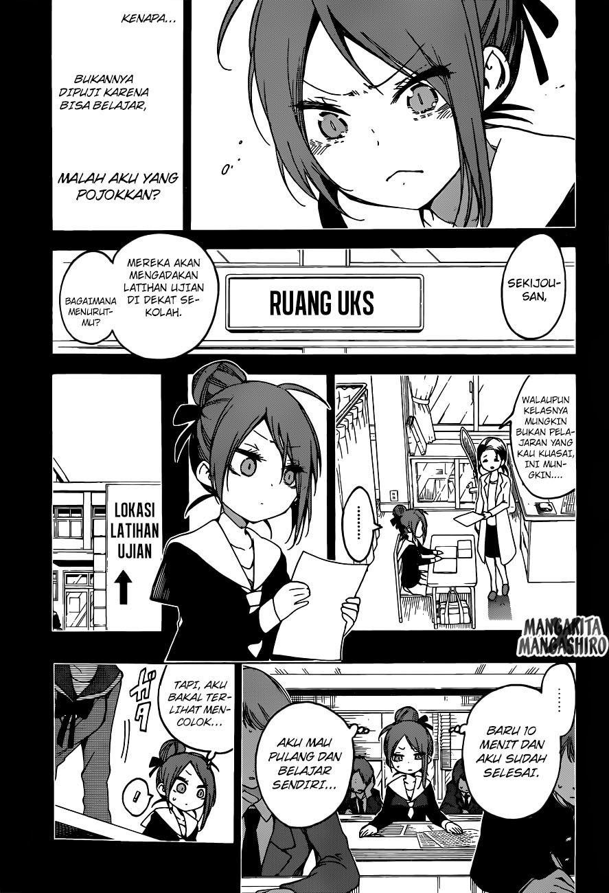 Bokutachi wa Benkyou ga Dekinai Chapter 62 Gambar 10
