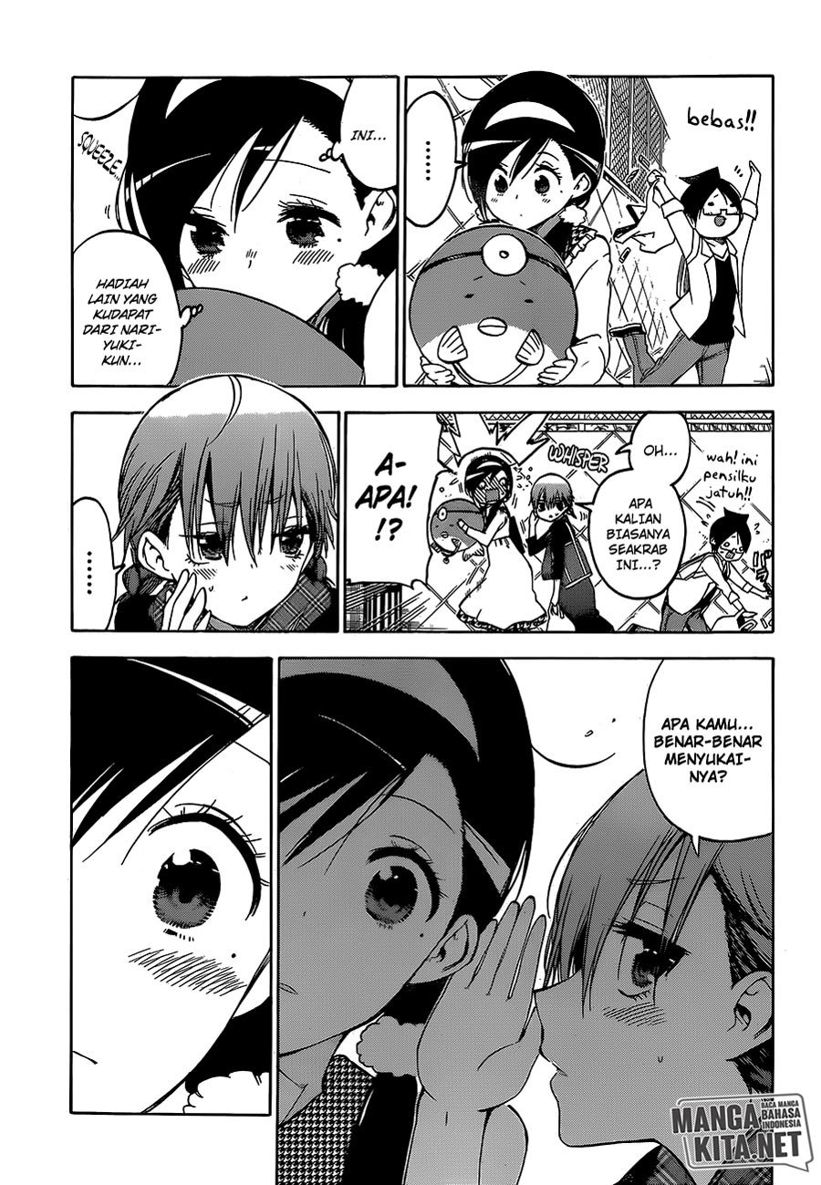 Bokutachi wa Benkyou ga Dekinai Chapter 94 Gambar 8