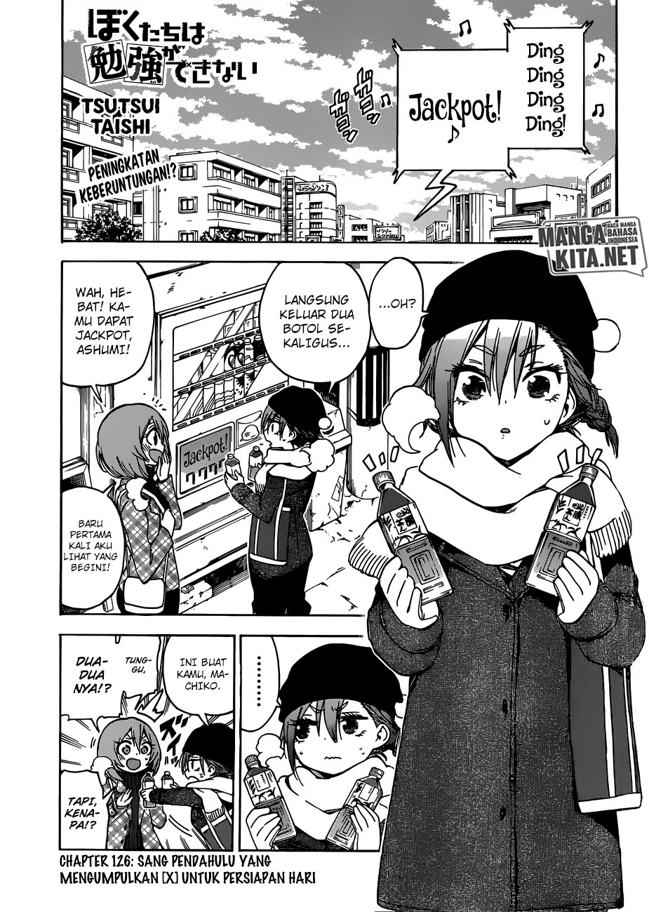Bokutachi wa Benkyou ga Dekinai Chapter 126 Gambar 1