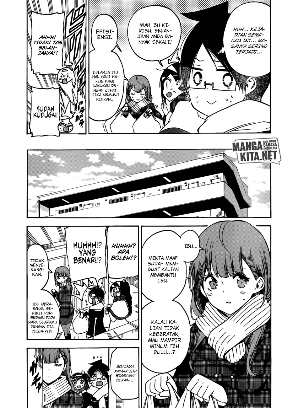 Bokutachi wa Benkyou ga Dekinai Chapter 130 Gambar 5