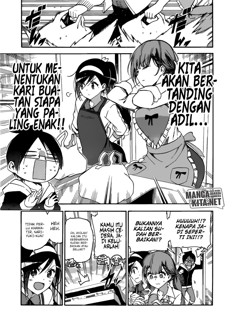 Bokutachi wa Benkyou ga Dekinai Chapter 130 Gambar 11