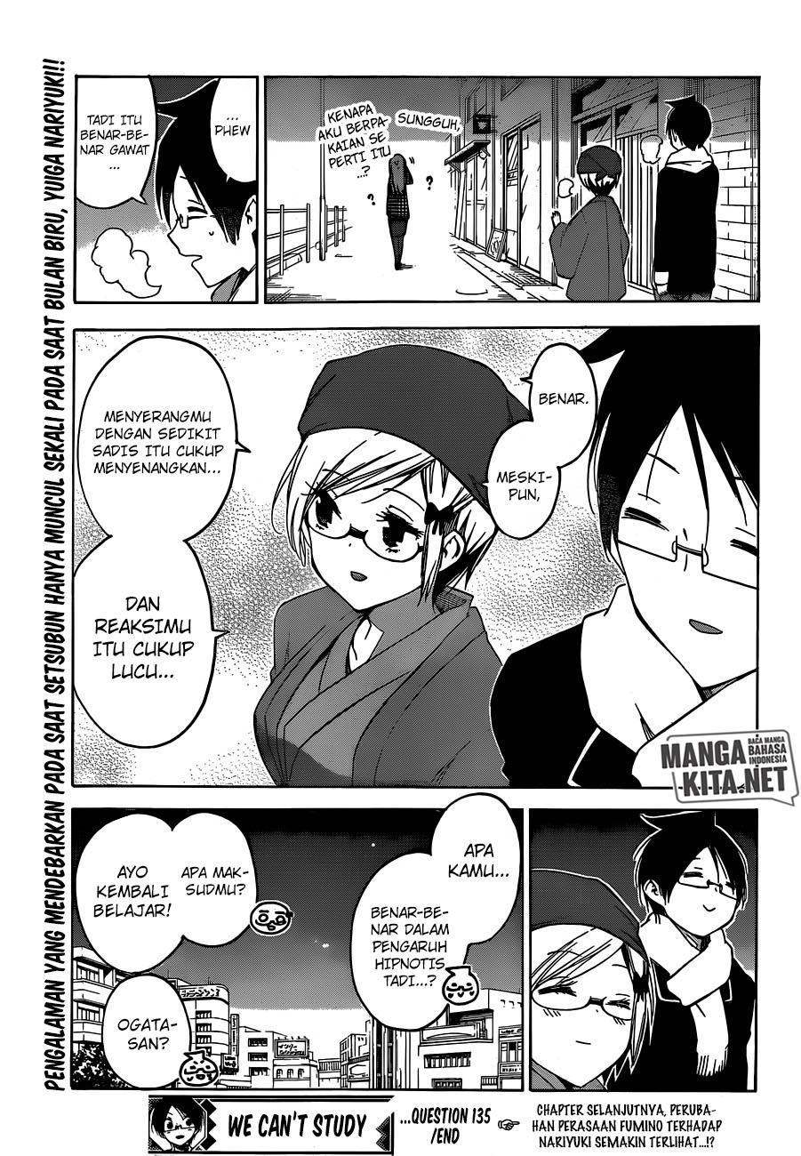 Bokutachi wa Benkyou ga Dekinai Chapter 135 Gambar 20