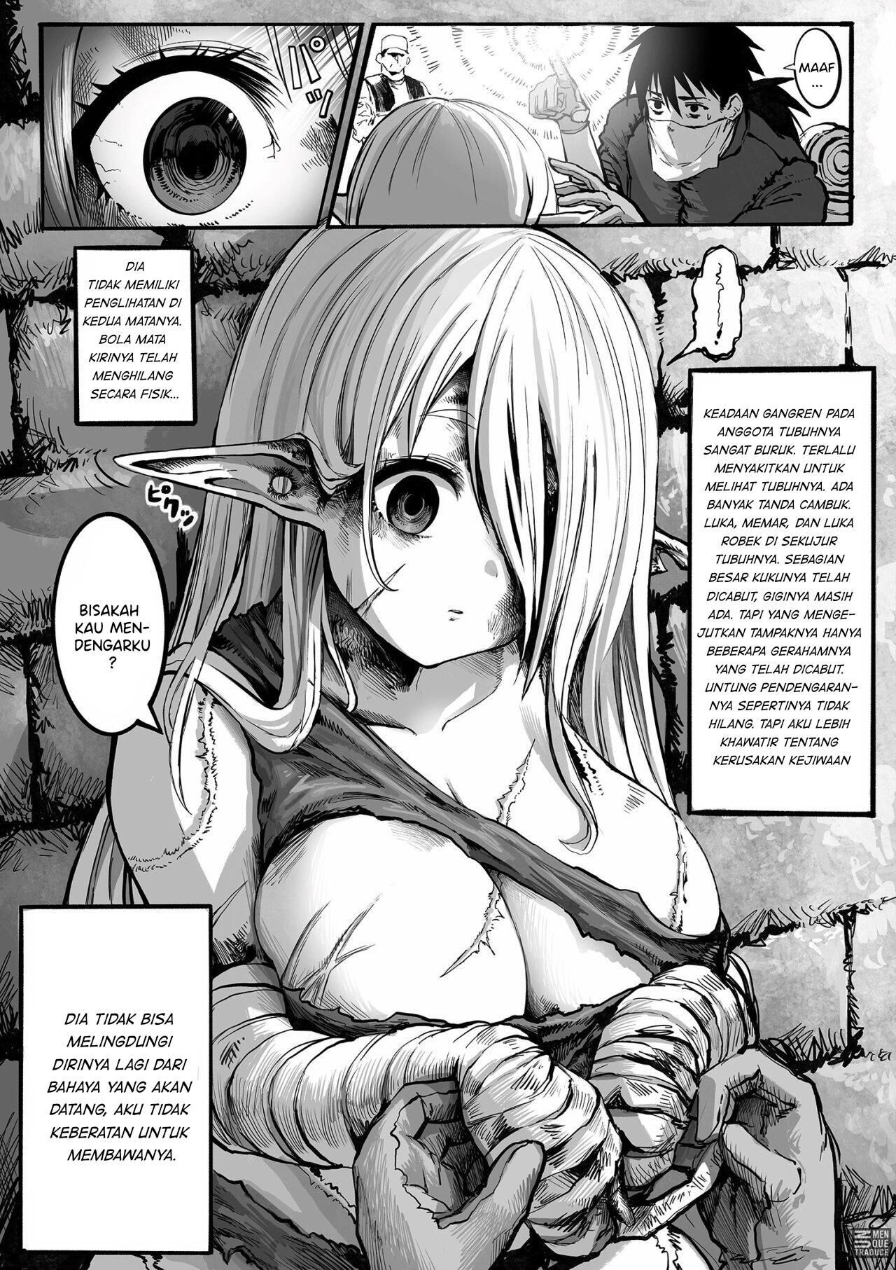 Boroboro no Elf-san o Shiawaseni suru Kusuri Uri-san Chapter 02 Gambar 1