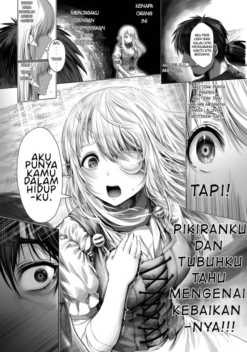 Boroboro no Elf-san o Shiawaseni suru Kusuri Uri-san Chapter 49 Gambar 1