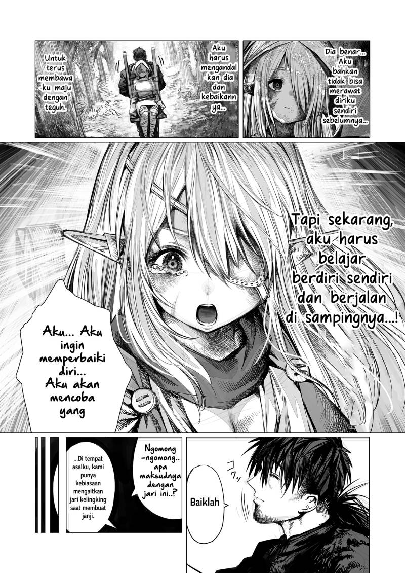 Boroboro no Elf-san o Shiawaseni suru Kusuri Uri-san Chapter 60 Gambar 3