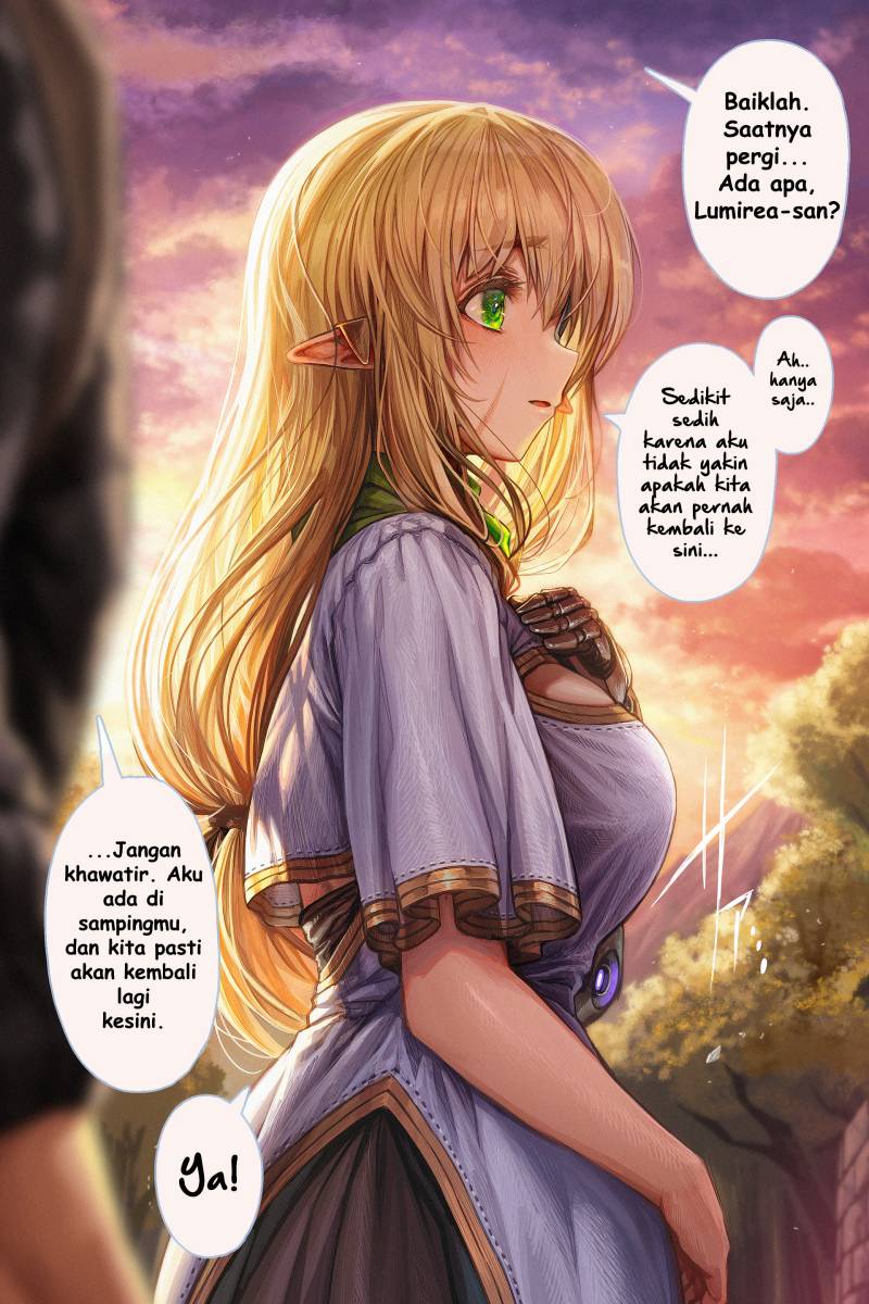 Boroboro no Elf-san o Shiawaseni suru Kusuri Uri-san Chapter 62.5 Gambar 1