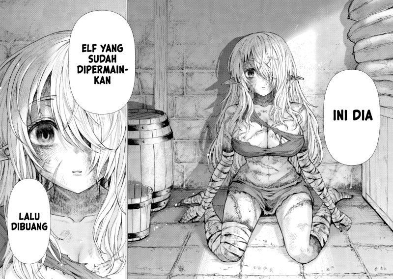 Boroboro no Elf-san wo Shiawase ni Suru Kusuriuri-san Chapter 01 Gambar 6