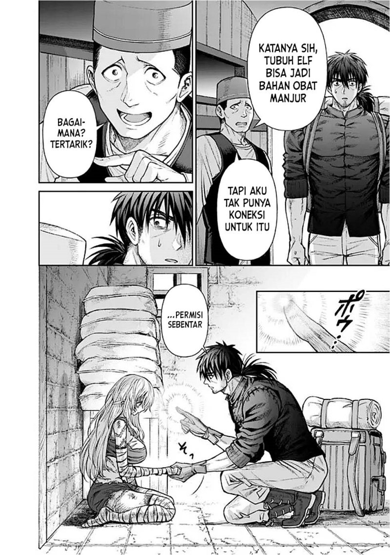 Boroboro no Elf-san wo Shiawase ni Suru Kusuriuri-san Chapter 01 Gambar 7