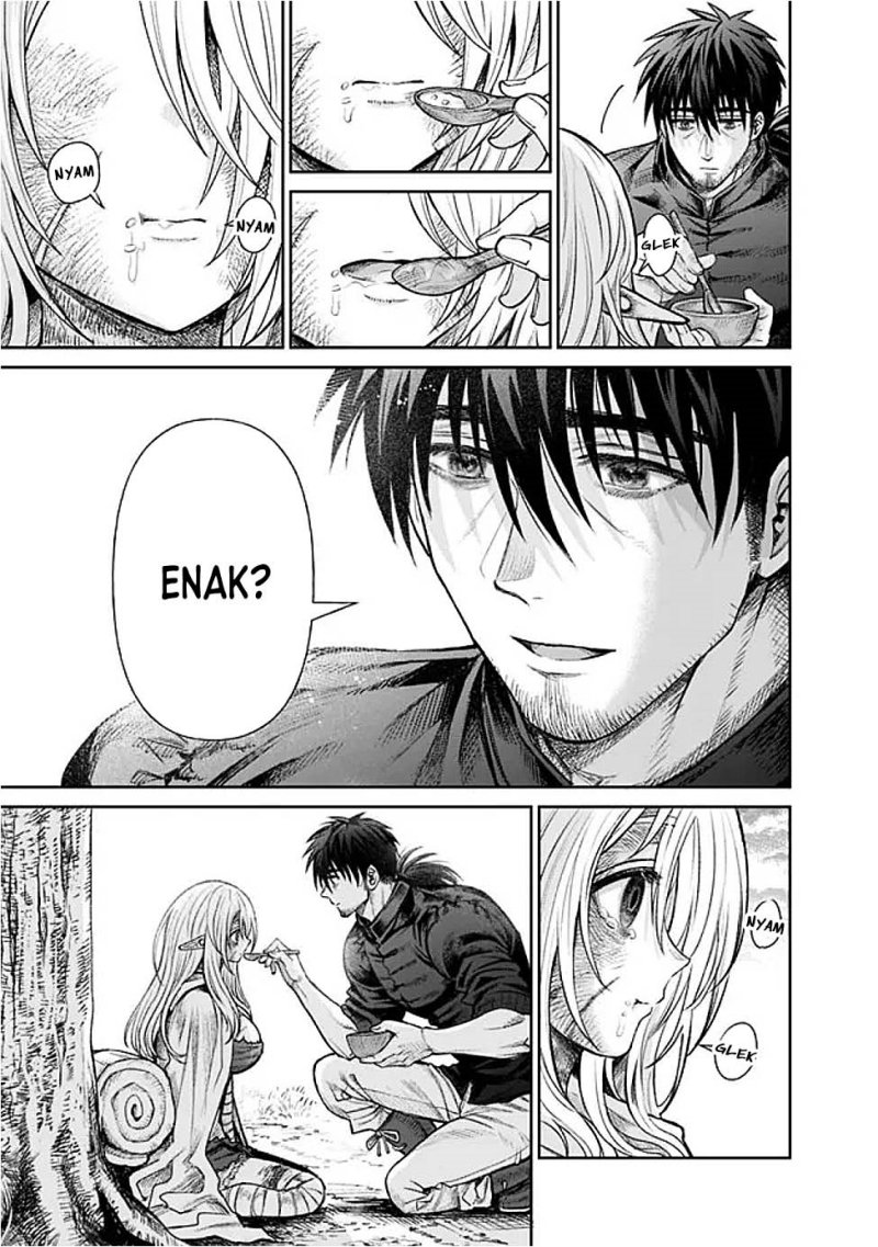 Boroboro no Elf-san wo Shiawase ni Suru Kusuriuri-san Chapter 01 Gambar 22