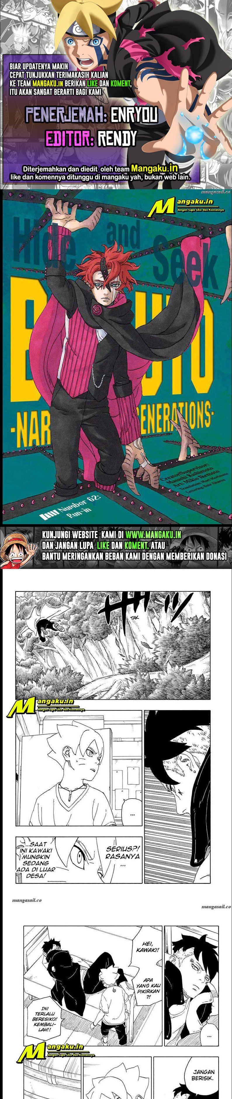 Boruto: Naruto Next Generations Chapter 62.1 Gambar 1