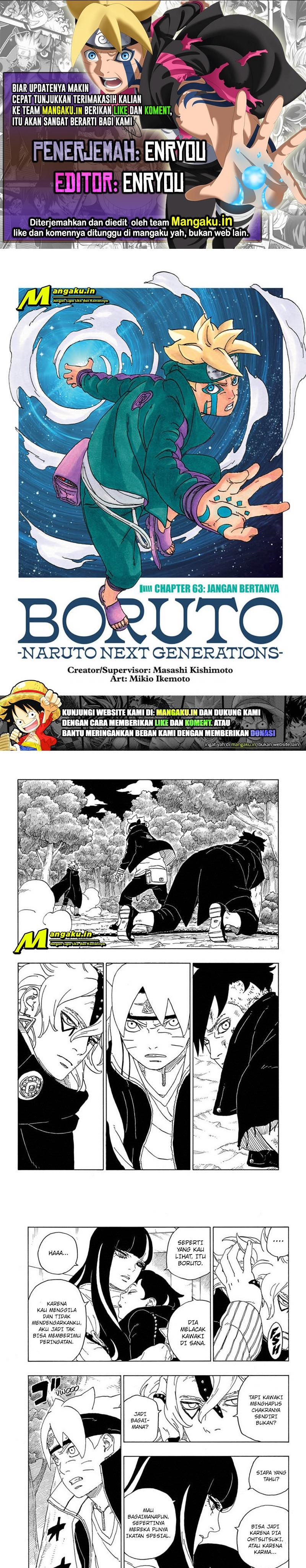 Boruto: Naruto Next Generations Chapter 63.1 Gambar 1