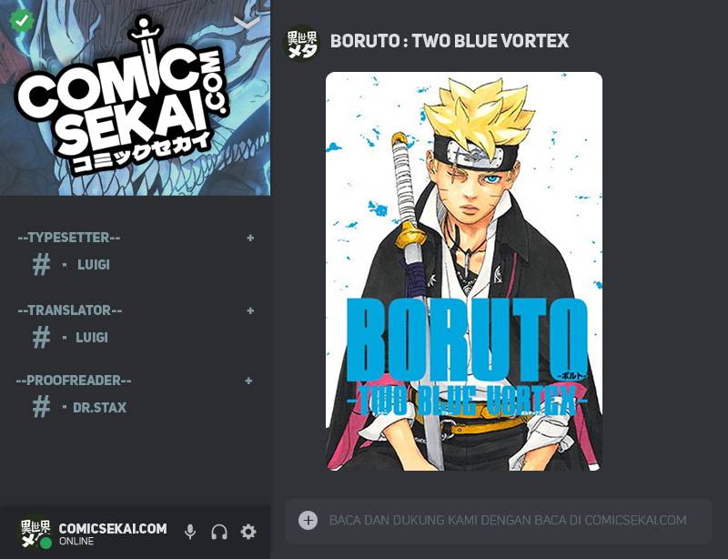 Boruto: Two Blue Vortex Chapter 04 Gambar 1