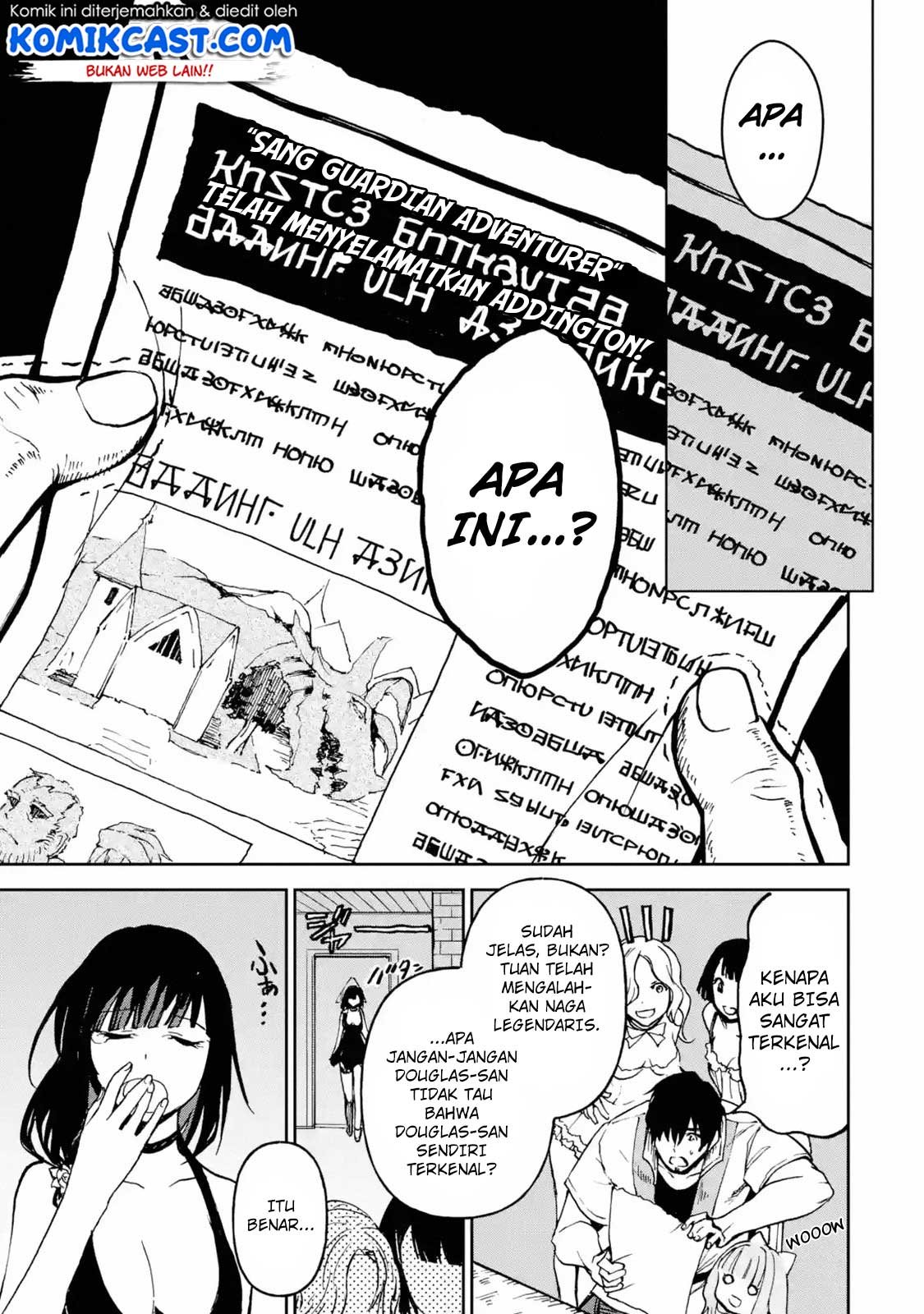 Boukensha License o Hakudatsu Sareta Ossan Dakedo, Manamusume ga Dekita no de Nonbiri Jinsei Chapter 09.3 Gambar 9