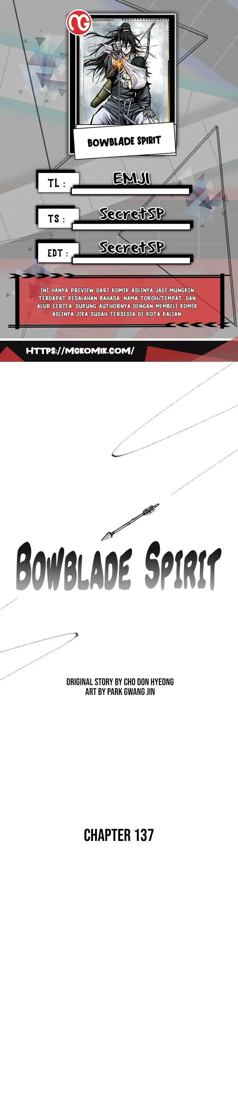 Bowblade Spirit Chapter 137 Gambar 1